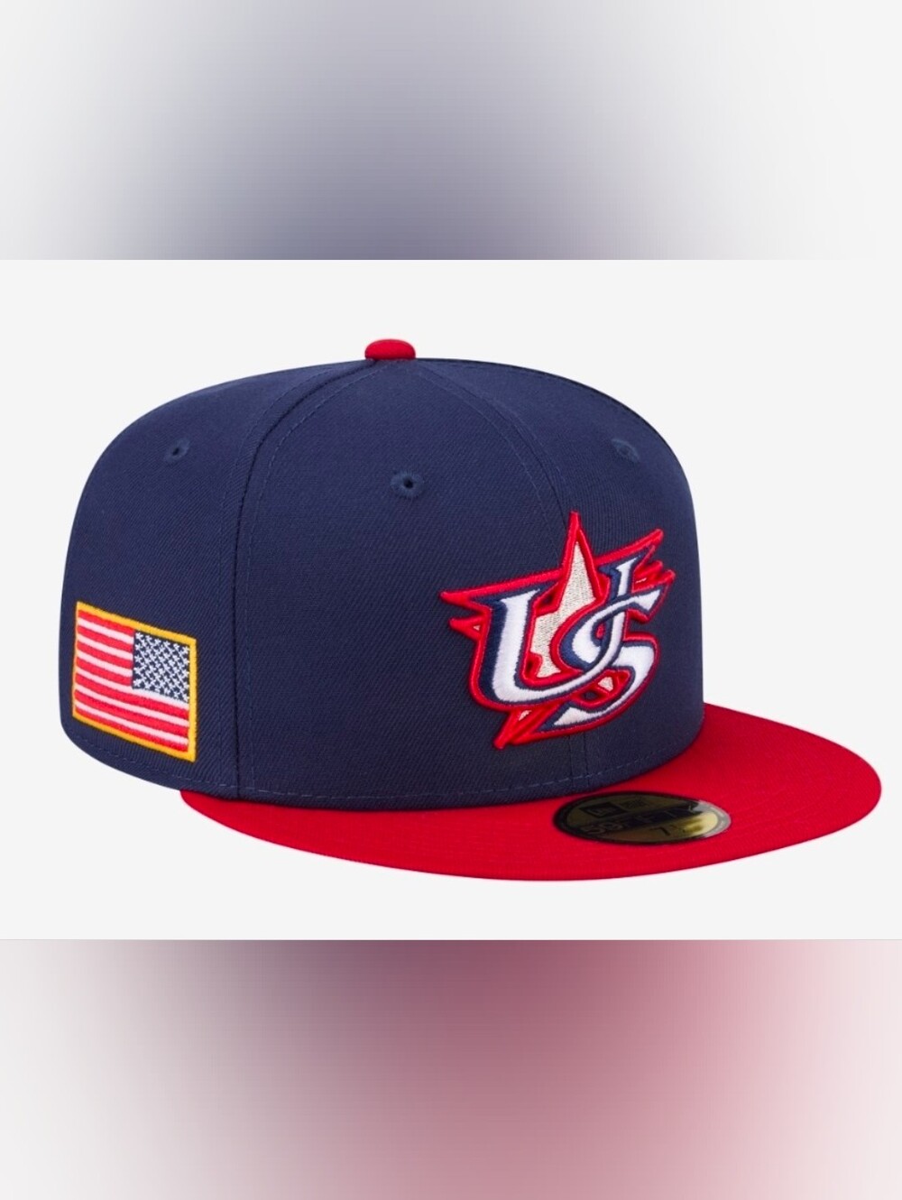 New Era 59Fifty USA WBC 2026 USA Flag SP 7 3/4 Fitted Hat